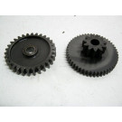 Pignon intermédiaire de démarreur BMW F 800 ST, F800ST an 2007 réf 11267690437, 11267695827  