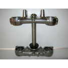 T de fourche inférieur et supérieur SUZUKI 125 RM année:1989,1990 réf:51410-27C00,51311-27C00