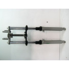 Tube, fourreau, té inférieur supérieur  bras bas de fourche YAMAHA 850 TDM an 1999 type 4TX réf 4TX-23102-01, 4TX2310201, 4TX2312601, 4TX-23103-01, 4TX2310301, 4TX2313601, 4TX2343500  