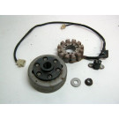 Volant stator allumage HONDA 125 CRM an 1995 réf 31100-KAK901, 31100KAK901, 31110-KAK-901, 31110KAK901, 31120-KAK-901, 31120KAK901