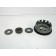 Cloche, noix, plateau de pression disque lisse garni d'embrayage YAMAHA 850 TDM an 1999 type 4TX réf 4TX-16150-01, 4TX1615001, 4TX-16371-00, 4TX1637100, 3LD-16351-00, 3LD1635100