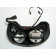 Compte tours support compteur BENELLI 125 SP an 1990 