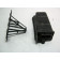 Couvercle guide  filtre à air YAMAHA 125 DTLC an 1987 type 1HR réf 34X-14458-00, 34X-14412-00 