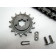 Kit chaine, couronne, frette CAGIVA 125 ROADSTER an 1999 type 1A réf 8665612000 
