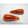 Paire clignotant moto ovale vintage réf MG9168  