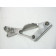 Platine repose pied arrière gauche YAMAHA 850 TDM an 1999 type 4TX réf 4TX-27412-00, 4TX2741200 PD (1)