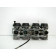 Rampe carburateur SUZUKI 750 GSXF an 1990, Type GR78A réf 13201-20C01-000, 13202-20C01-000, 13203-20C01-000, 13204-20C01-000