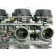 Rampe carburateur SUZUKI 750 GSXF an 1990, Type GR78A réf 13201-20C01-000, 13202-20C01-000, 13203-20C01-000, 13204-20C01-000