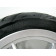 Roue, jante avant, pneu 110-70/12 PEUGEOT KISBEE an 2010 type K1AAAA 