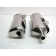 Silencieux échappement gauche et droit  TRIUMPH 1050 SPEED TRIPLE an 2008 2010 réf 2200561, 2200562 