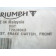 Support contacteur de frein TRIUMPH T100 SCRAMBLER réf T2028043 