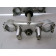T de fourche inférieur et supérieur SUZUKI 125 RM année:1989,1990 réf:51410-27C00,51311-27C00